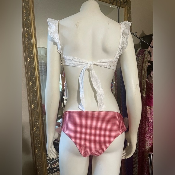 Lolli Bikini Bottom Red Gingham Bikini New with Tags! - Picture 10 of 14